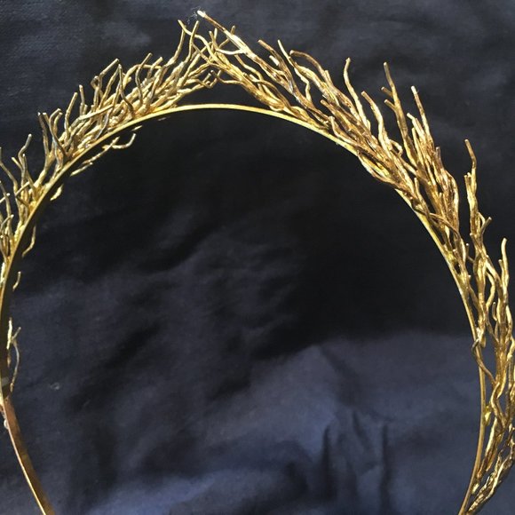 Gold Boho Tiara Headband